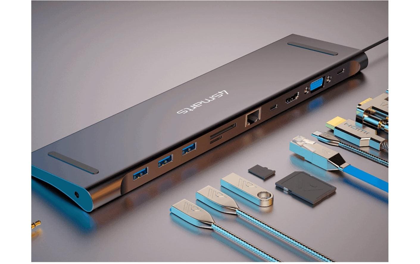 4smarts Dockingstation 11in1 Hub USB-C