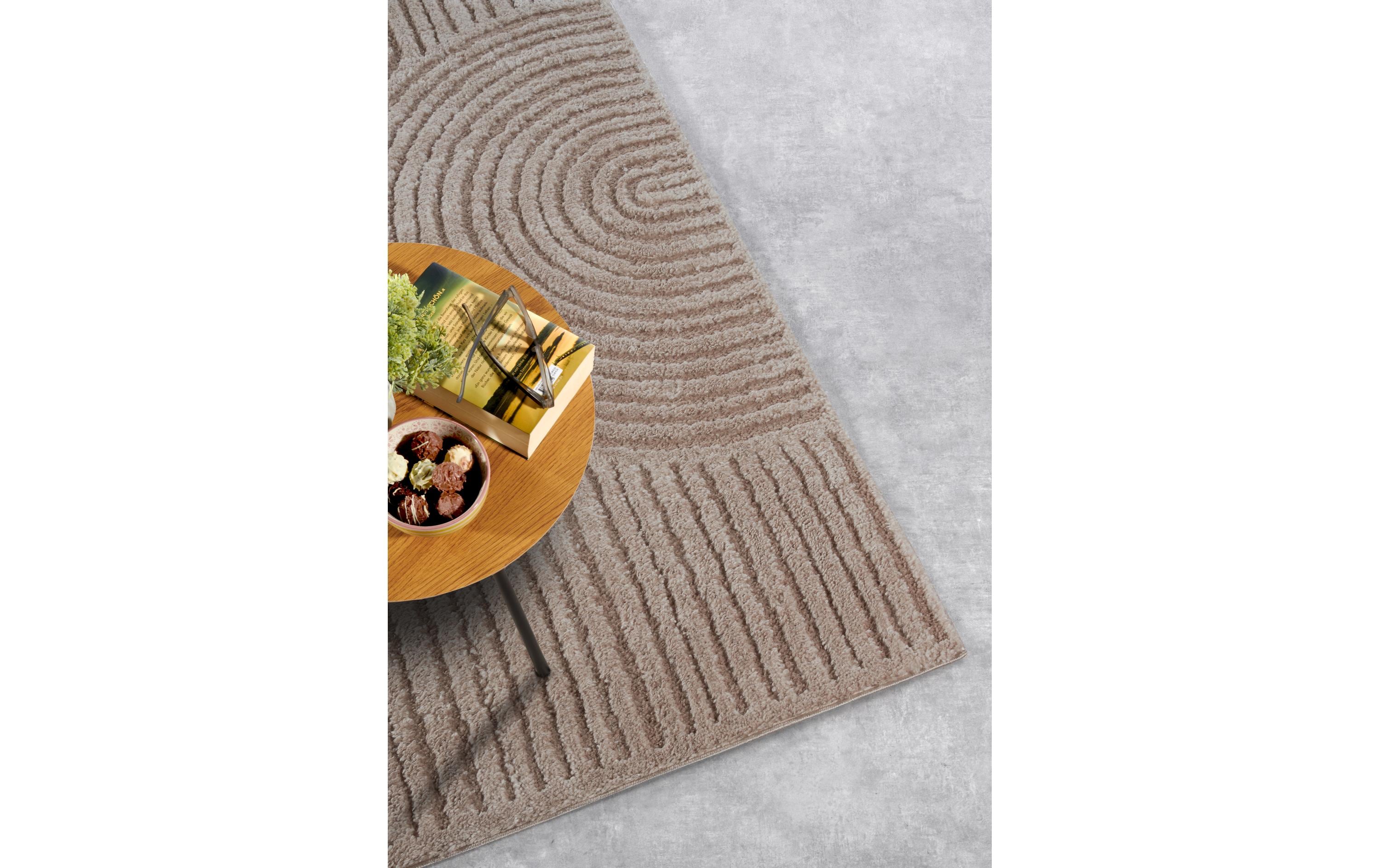 Elle Decoration Teppich Chappe 120 cm x 170 cm, Beige