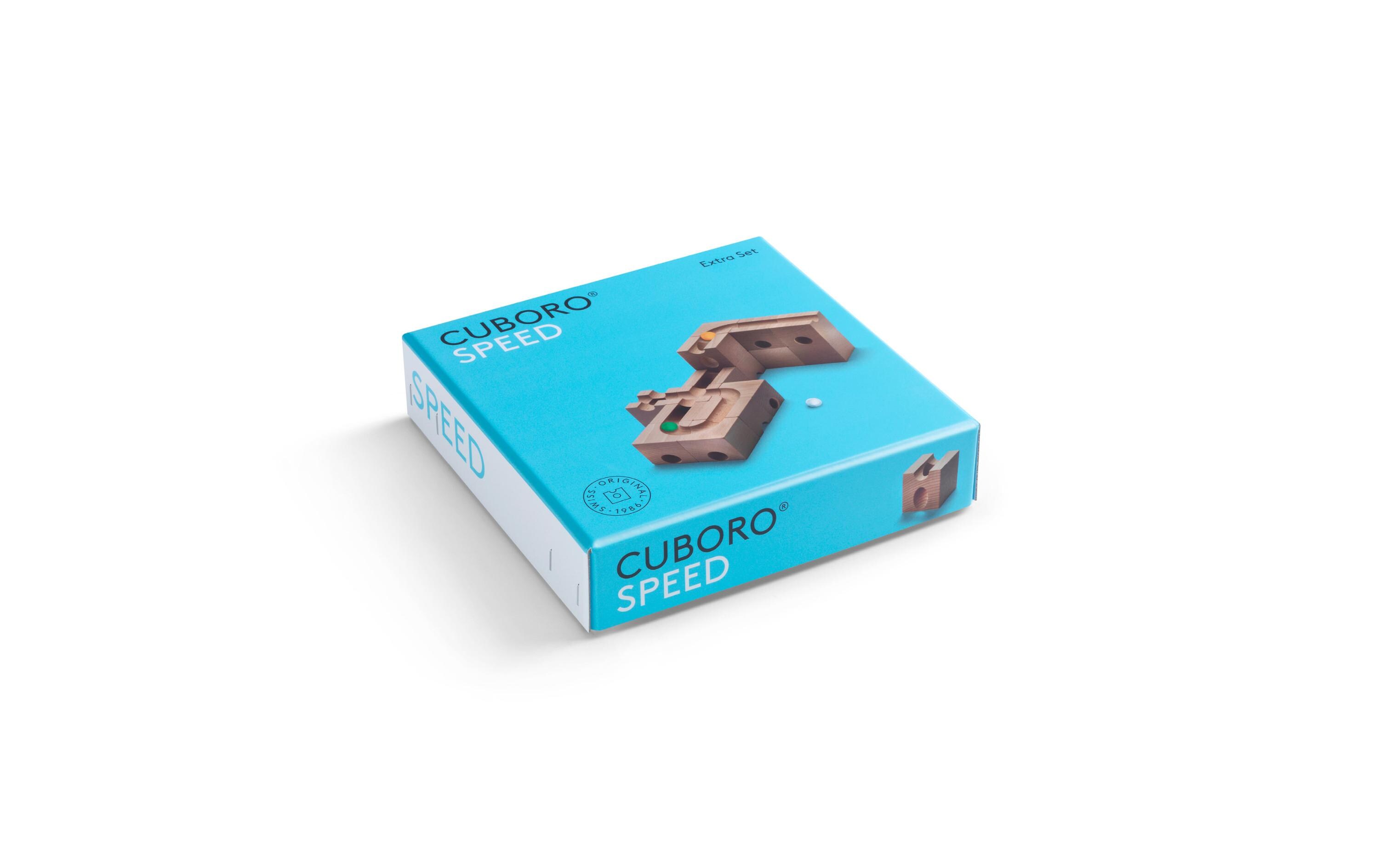 Cuboro Kugelbahn Zubehör Speed Das Extra Set für schnellere Bahnen