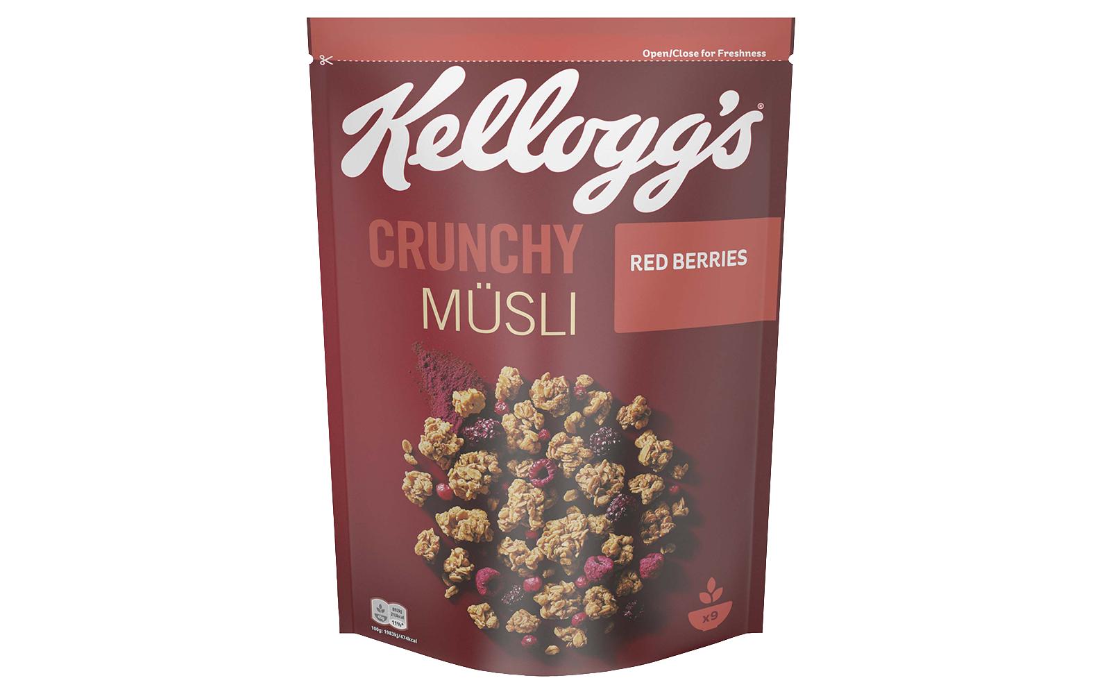 Kellogg's Crunchy Müsli Red Berries 425 g