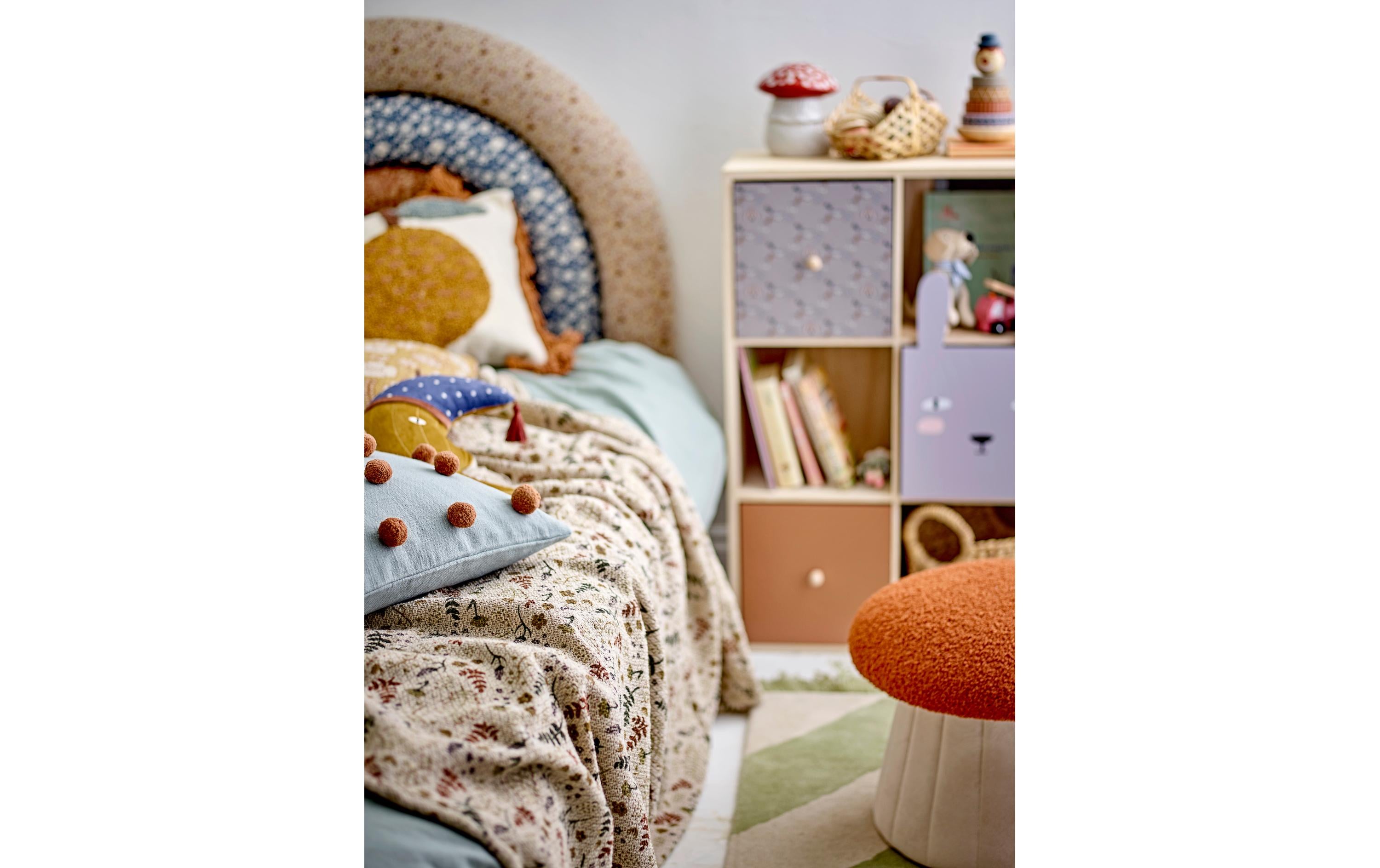 Bloomingville Kuscheldecke Filipa 160 x 130 cm, Gelb