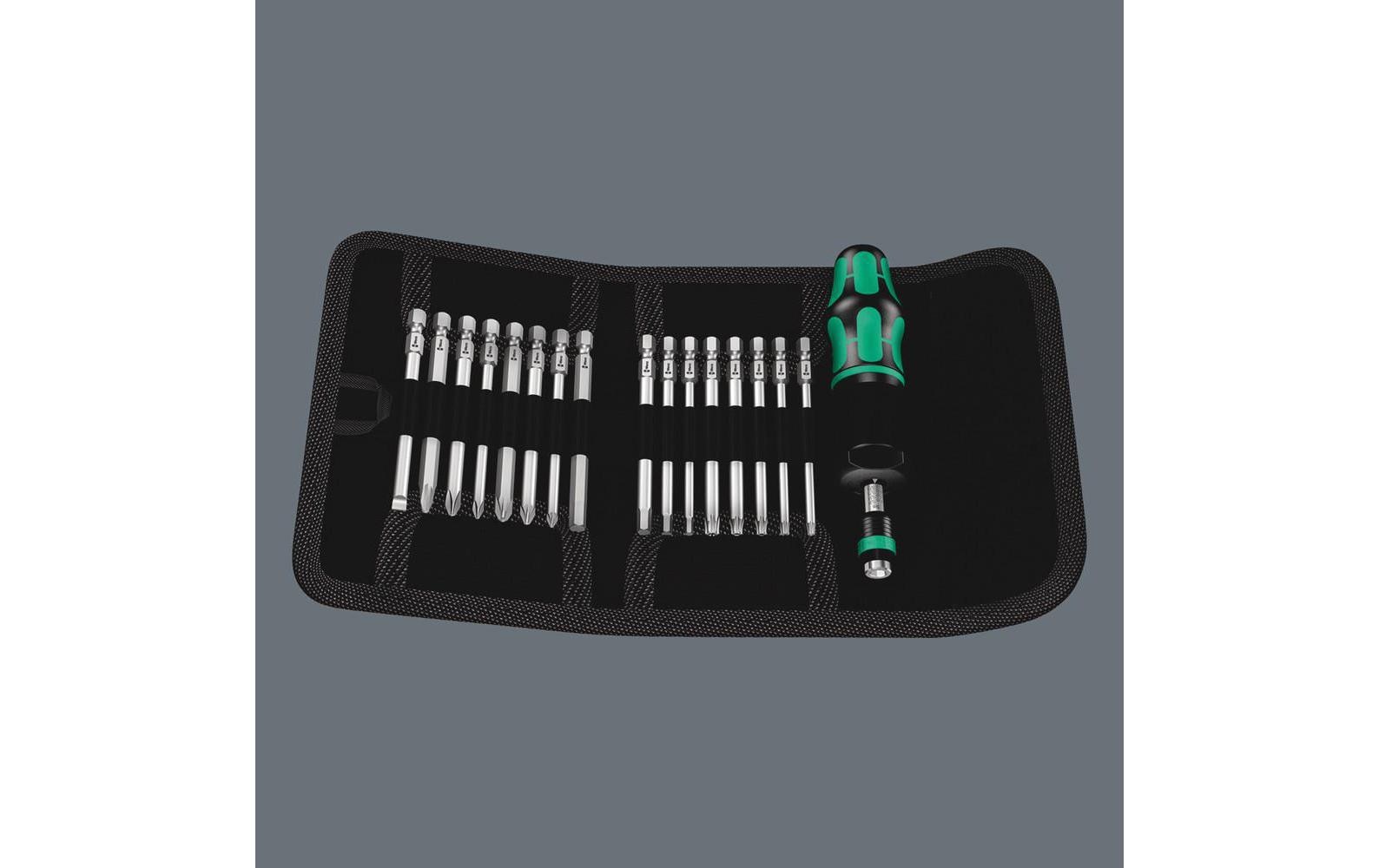 Wera Werkzeug-Etui Kraftform Kompakt 60 Torque 17-teilig Wera Werkzeug-Etui Kraftform Kompakt 60 Torque 17-teilig