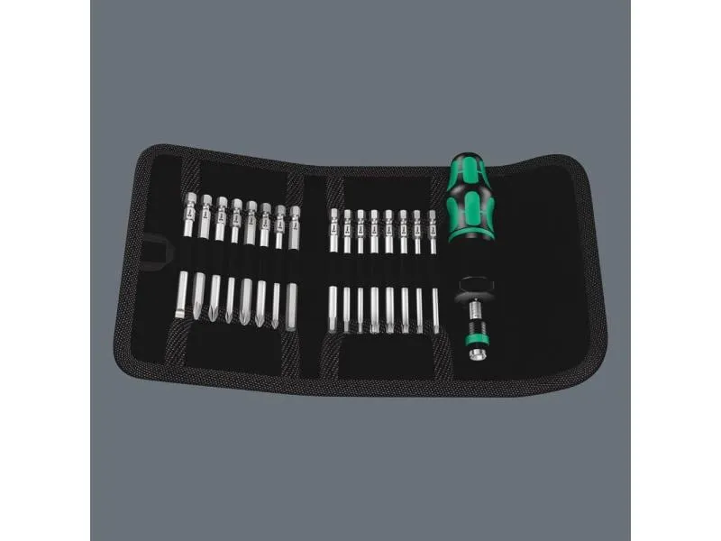 Wera Werkzeug-Etui Kraftform Kompakt 60 Torque 17-teilig