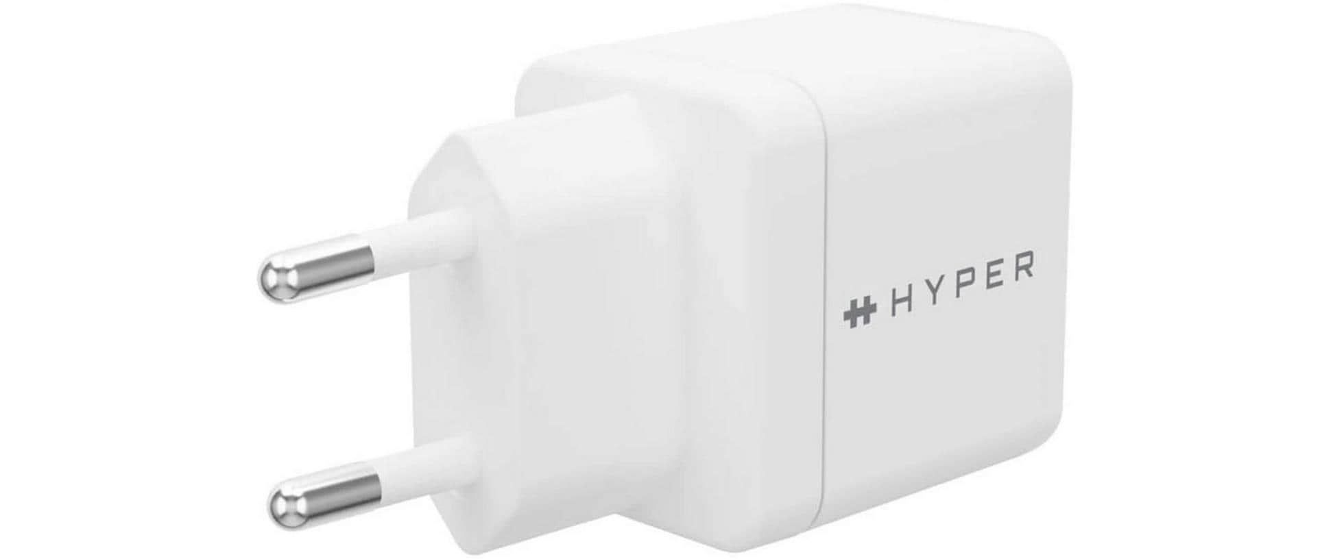 HYPER USB-Wandladegerät HyperJuice USB-C GaN 35 W Weiss