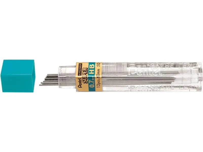 pentel Schreibmine Hi-Polymer Super 0.7 mm, HB pentel Schreibmine Hi-Polymer Super 0.7 mm, HB