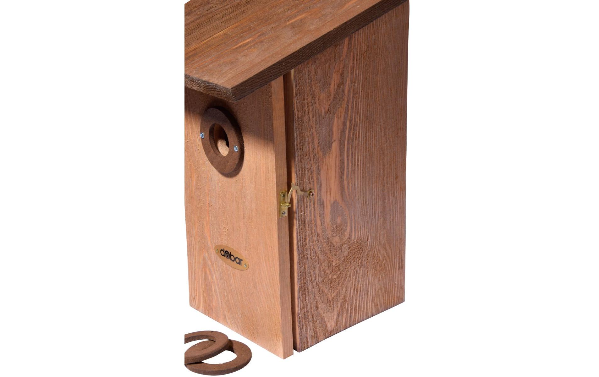 dobar Beobachtungskasten Einblick, 17 x 23 x 39 cm, Braun