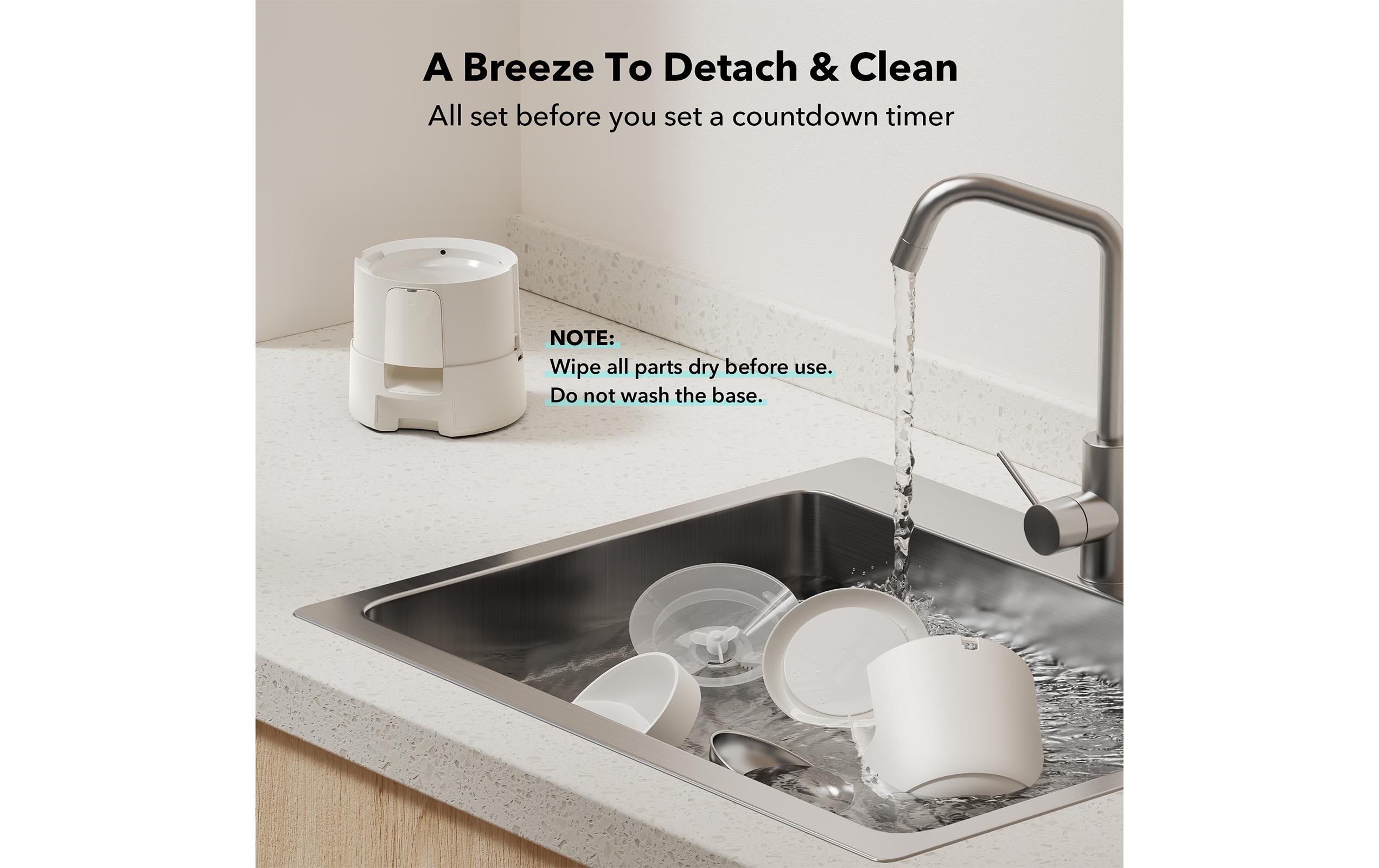 Petlibro Futterautomat Air Automatic Pet Feeder 2 l Weiss