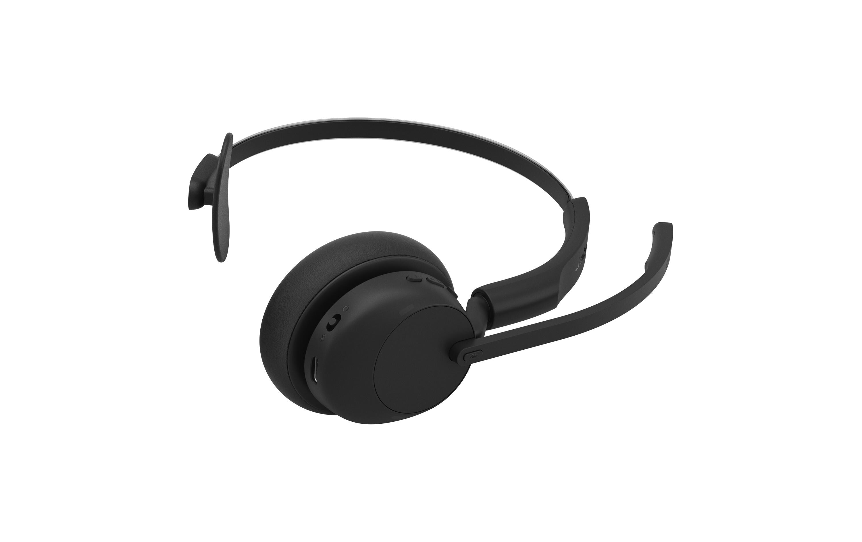Jabra Evolve3 45 Kabellos, Mono, Schwarz