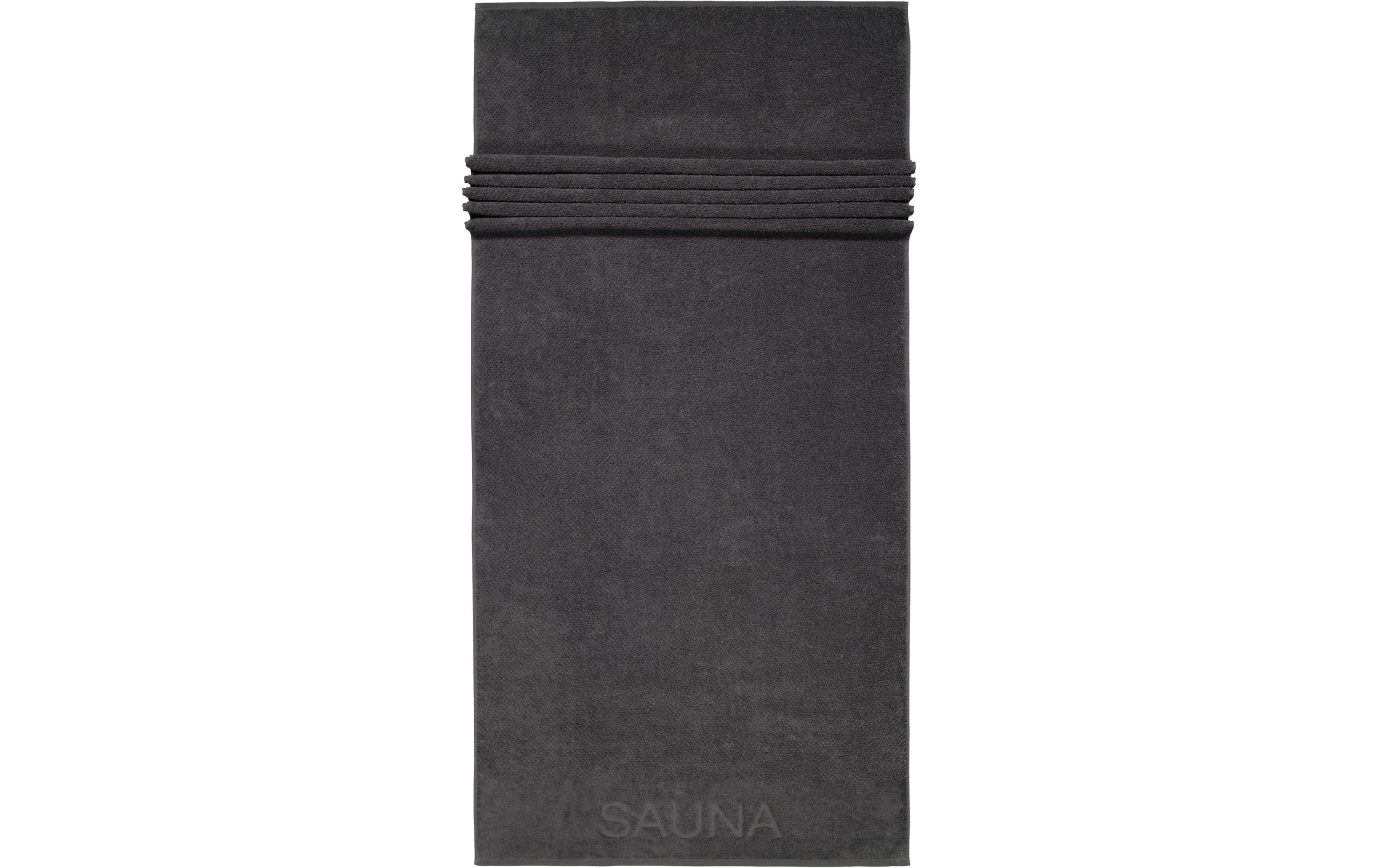 Cawö Saunatuch Pure 80 x 200 cm, Basalt
