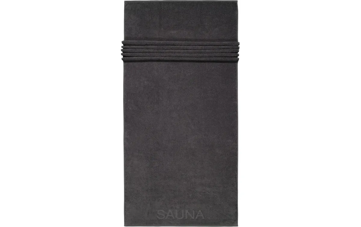 Cawö Saunatuch Pure 80 x 200 cm, Basalt