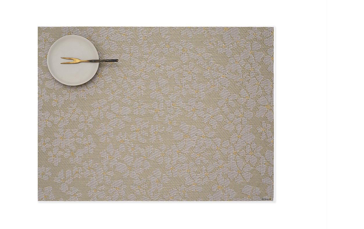 Chilewich Tischset Flora, 36 cm x 48 cm, Mica
