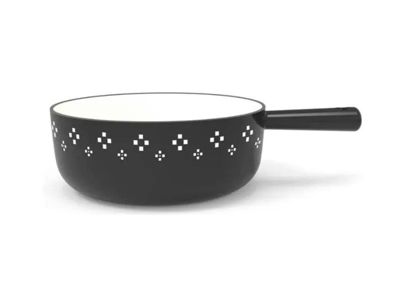 Stöckli Caquelon Classic 22 CH Schwarz/Weiss