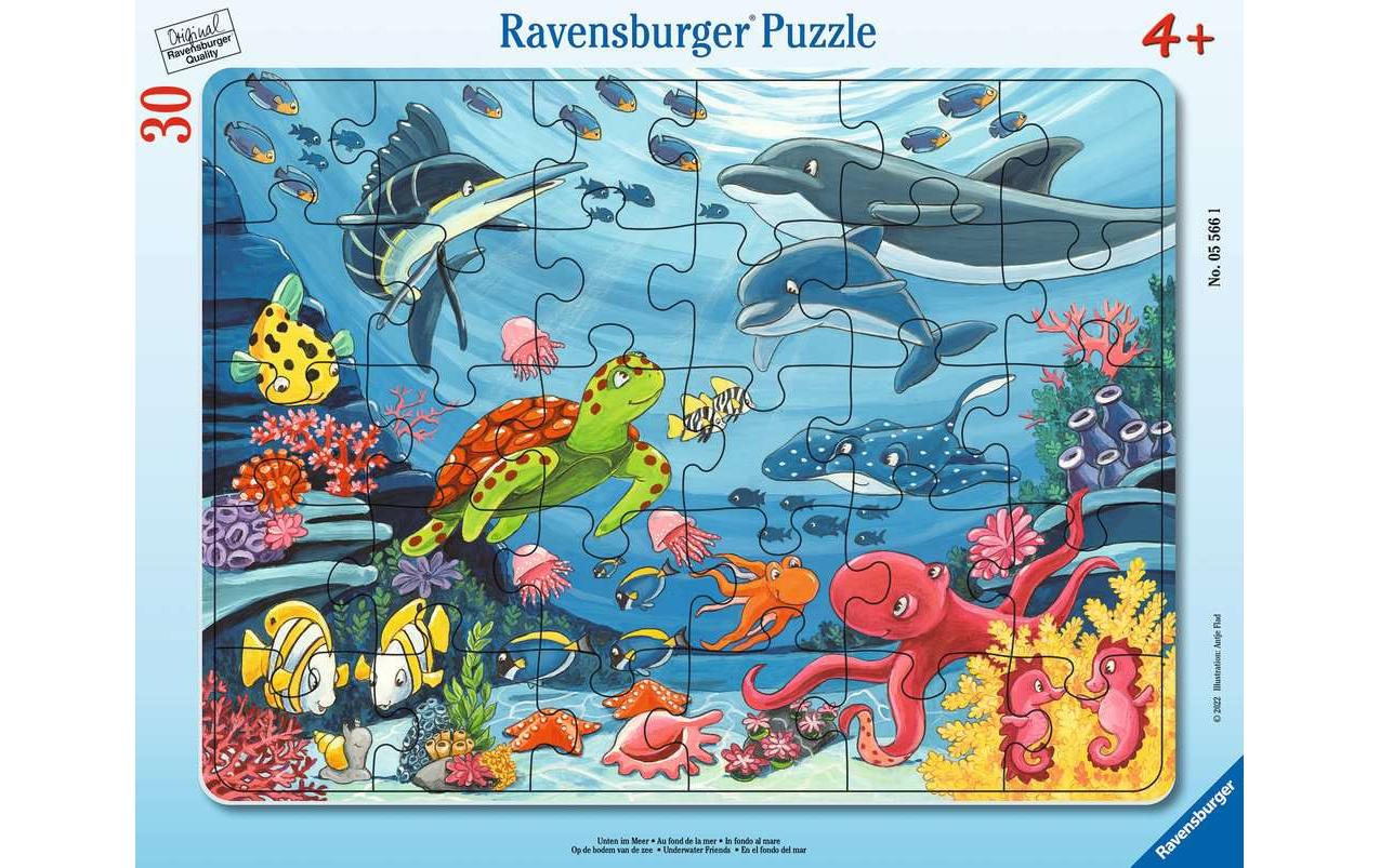 Ravensburger Kleinkinder Puzzle Unten im Meer Ravensburger Kleinkinder Puzzle Unten im Meer