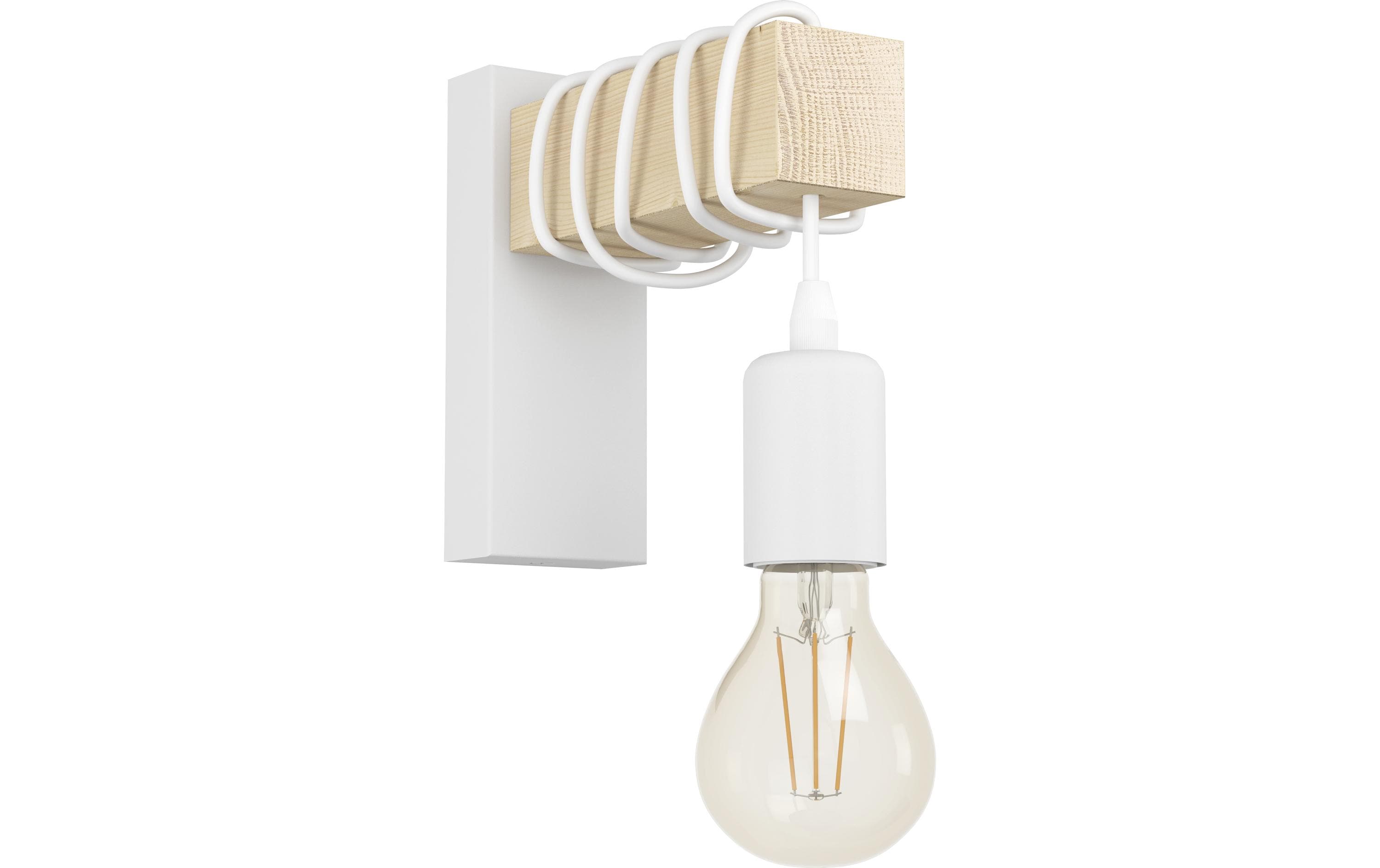 EGLO Leuchten Wandleuchte TOWNSHEND weiss exkl. E27 1x10W EGLO Leuchten Wandleuchte TOWNSHEND weiss exkl. E27 1x10W