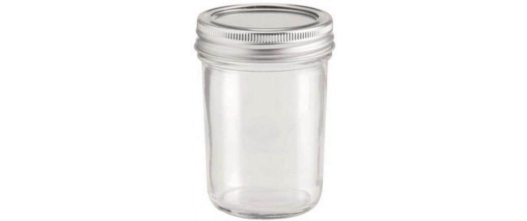 Glorex Glas mit Deckel Lili Rose 200 ml