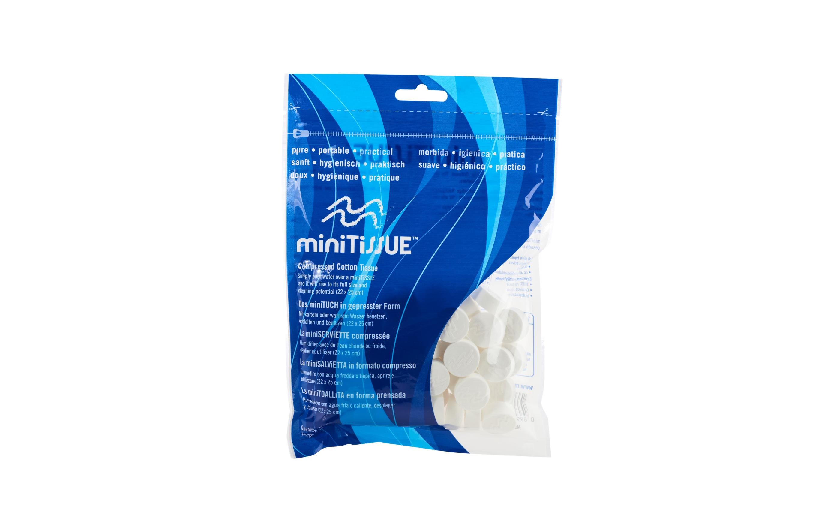 miniTiSSUE Erfrischungstücher 10 x 50 Stück