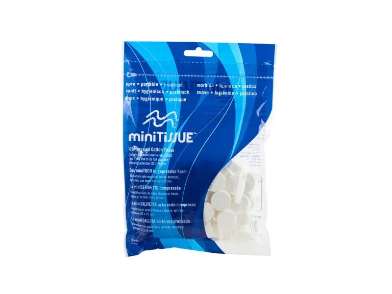 miniTiSSUE Erfrischungstücher 10 x 50 Stück miniTiSSUE Erfrischungstücher 10 x 50 Stück