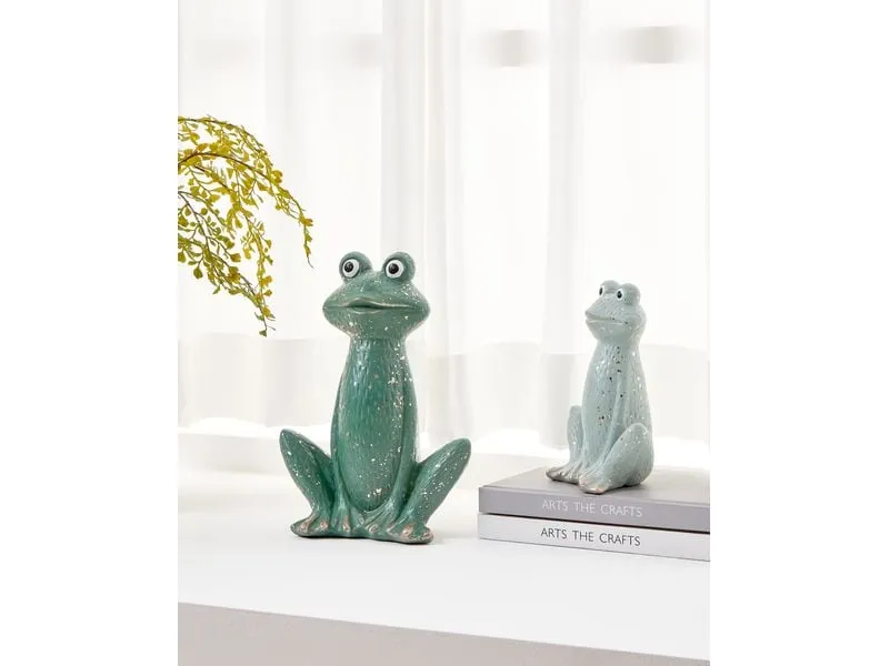EGLO Dekofigur Frosch Saidane 27.5 cm, Salbeigrün EGLO Dekofigur Frosch Saidane 27.5 cm, Salbeigrün