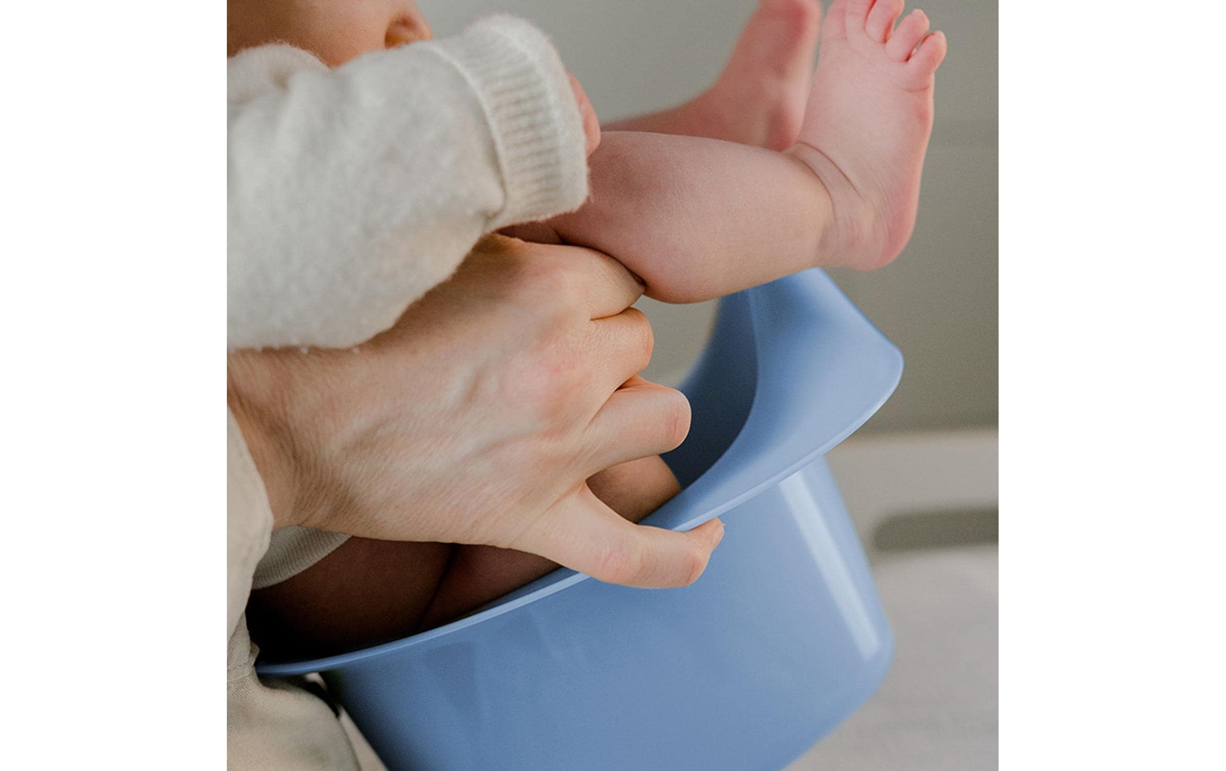 Kindsgut Töpfchen Taubenblau