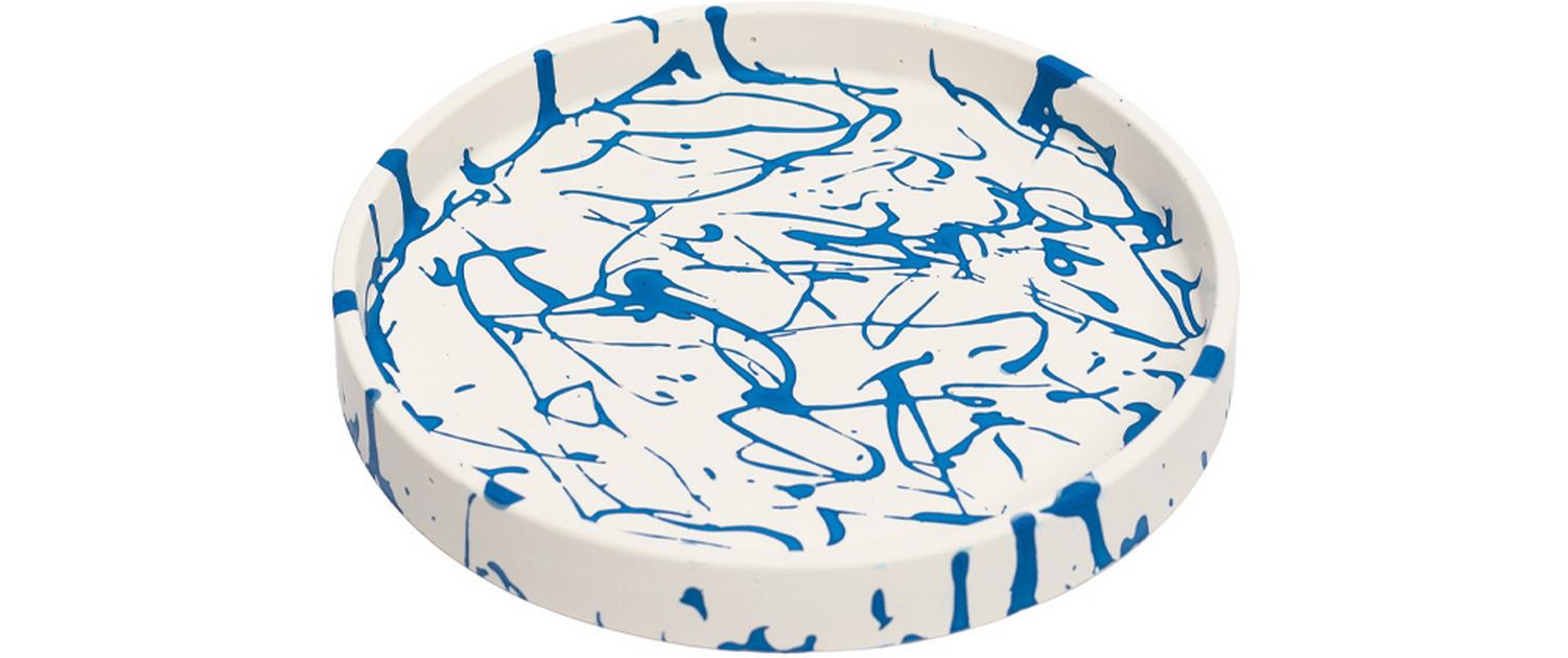 Jesmonite Schale, Ø 18.5 cm x 2.3 cm