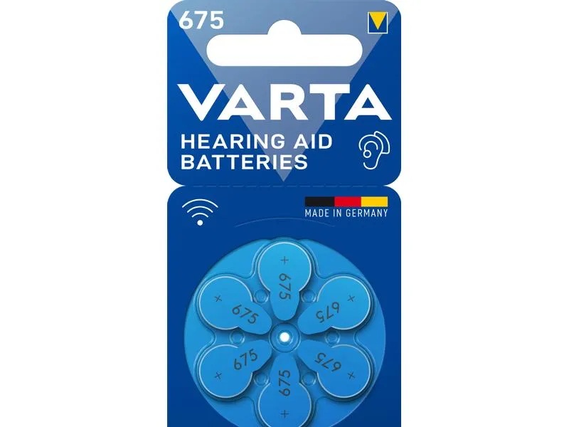 Varta Hörgerätebatterie 675 1 Stück