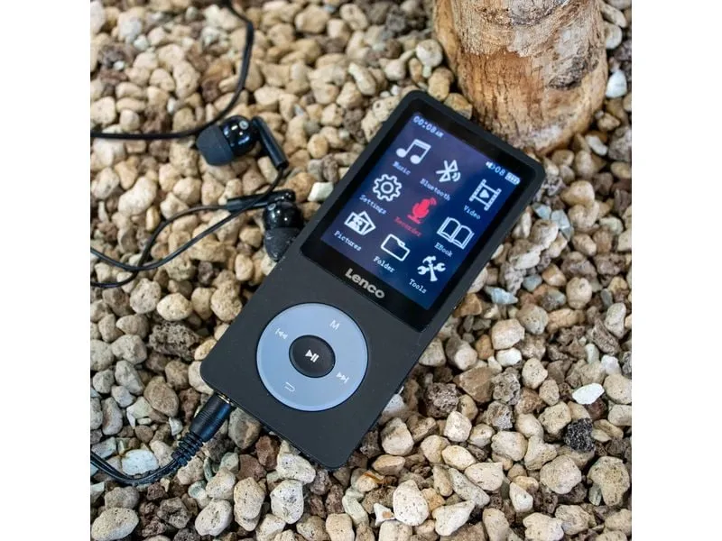 Lenco MP3 Player Xemio-860 Grau; Schwarz