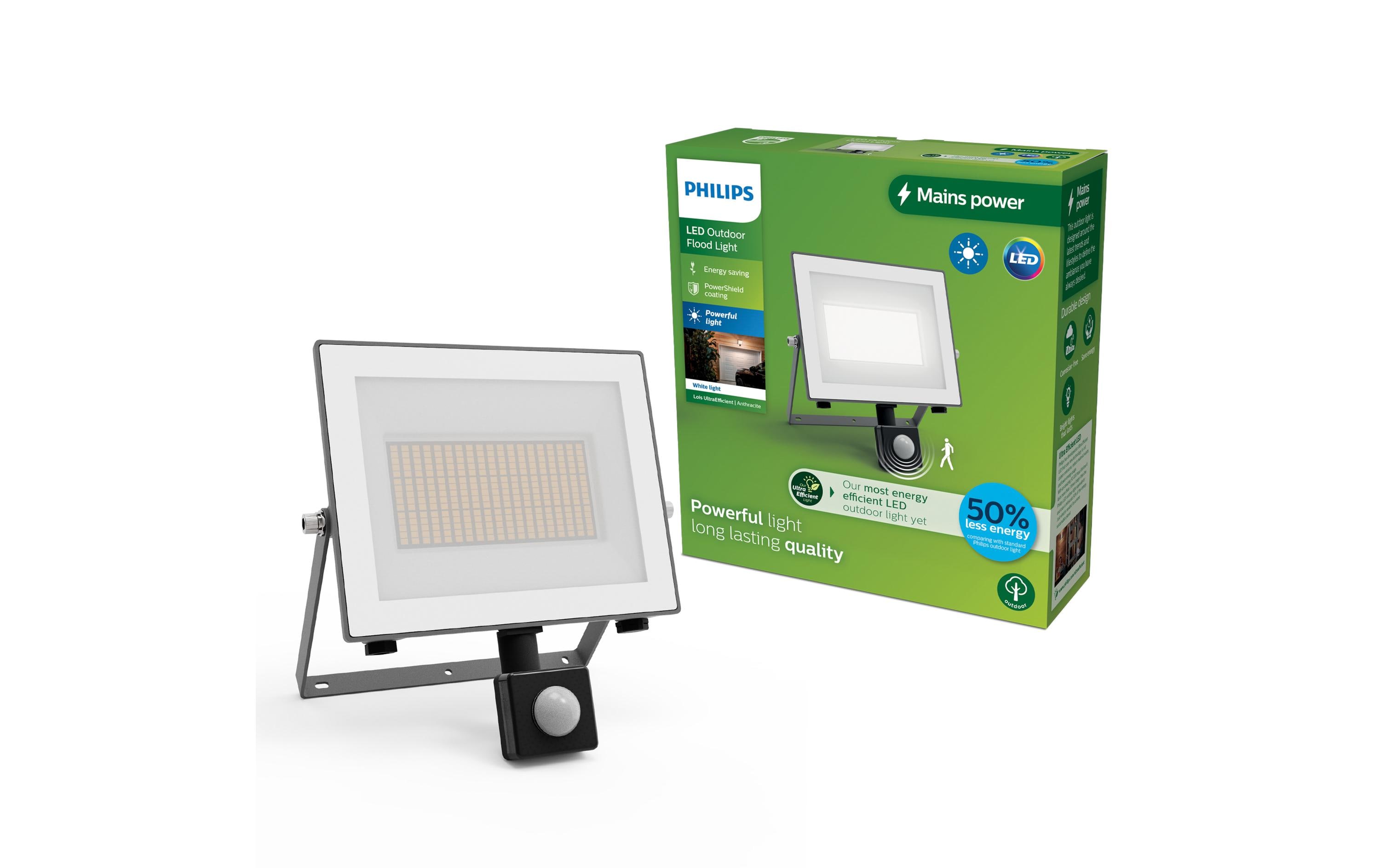 Philips Lois Flutlcht UE 24W 3000 K IR IP65 anthrazit 24 W Philips Lois Flutlcht UE 24W 3000 K IR IP65 anthrazit 24 W