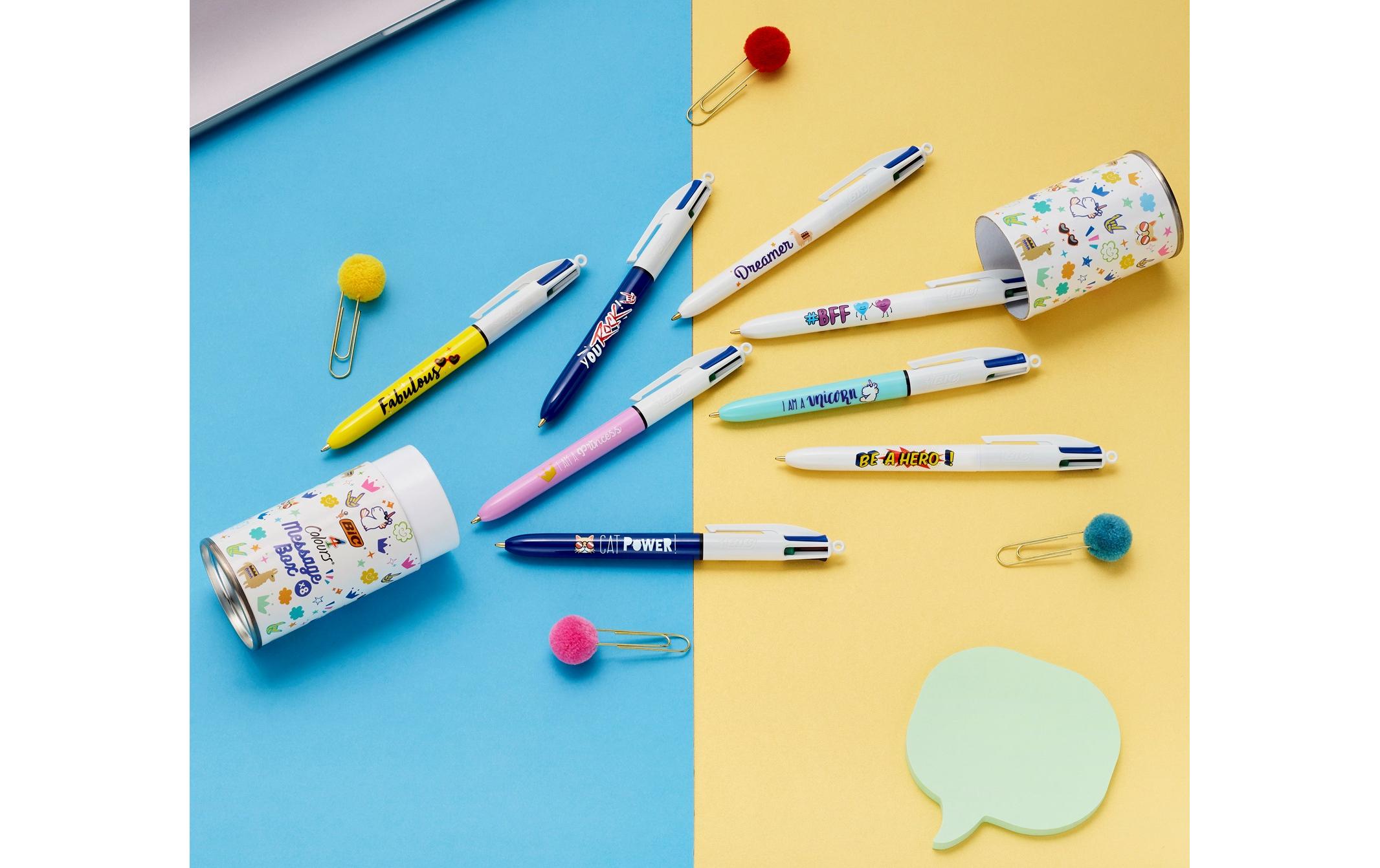 BIC Kugelschreiber Message Box 8 Stück BIC Kugelschreiber Message Box 8 Stück