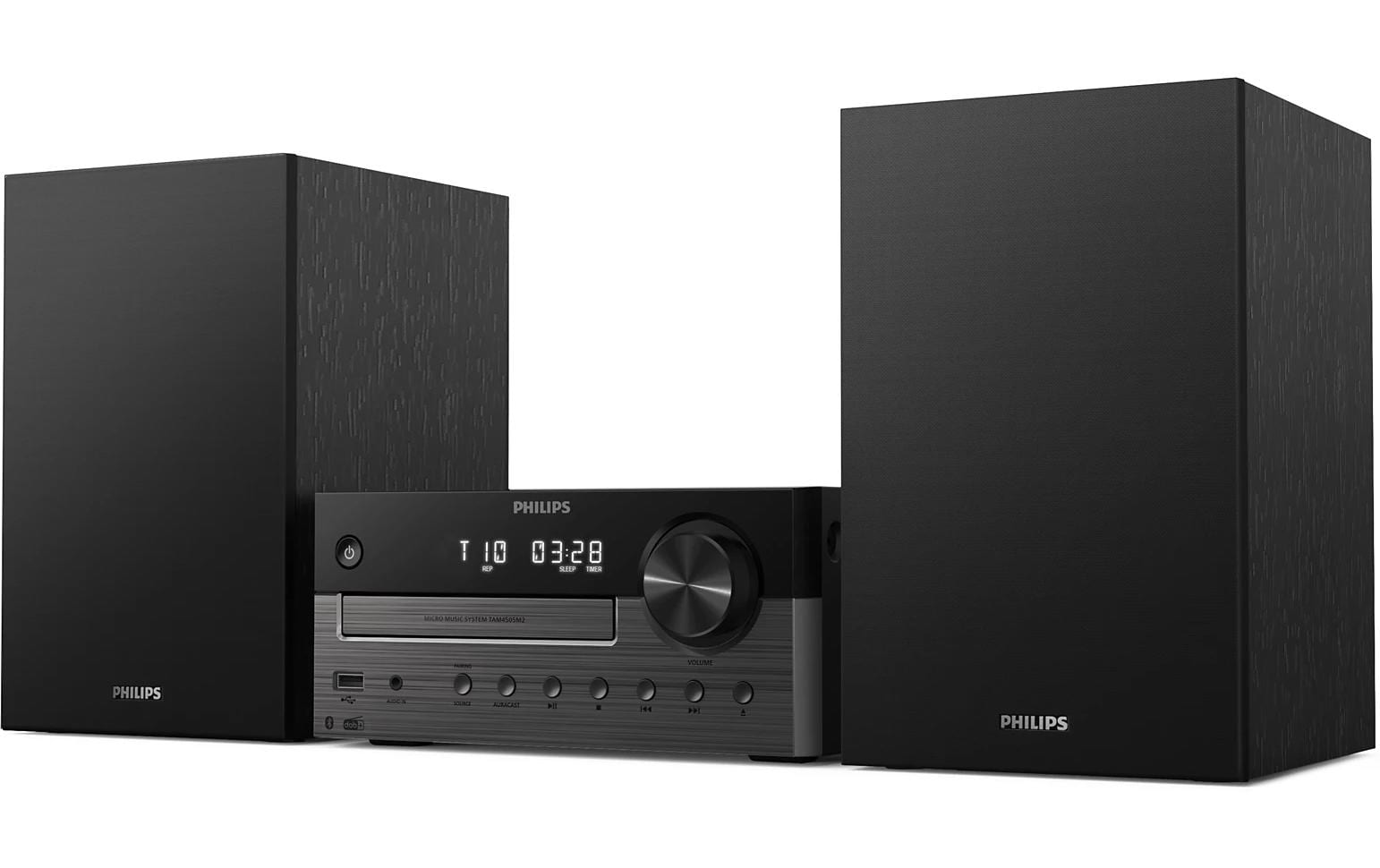 Philips Micro-HiFi Anlage TAM4505M2/12 Schwarz Philips Micro-HiFi Anlage TAM4505M2/12 Schwarz
