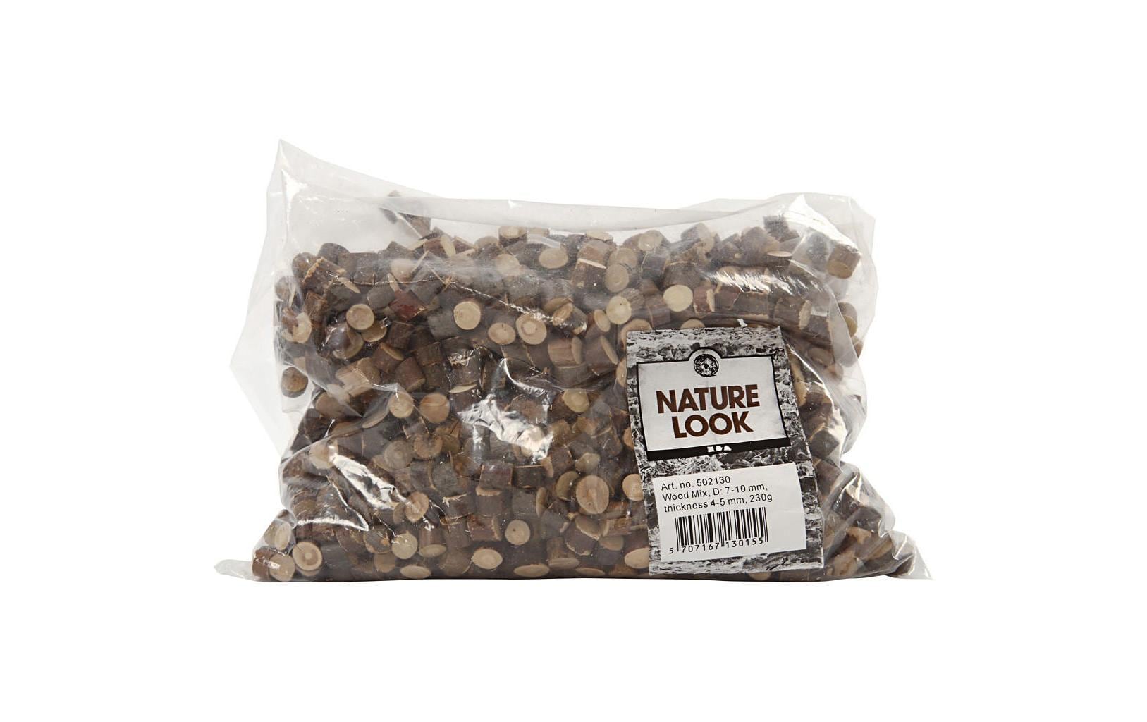 Creativ Company Holzscheiben klein Mix Ø 0.7-1 cm Creativ Company Holzscheiben klein Mix Ø 0.7-1 cm