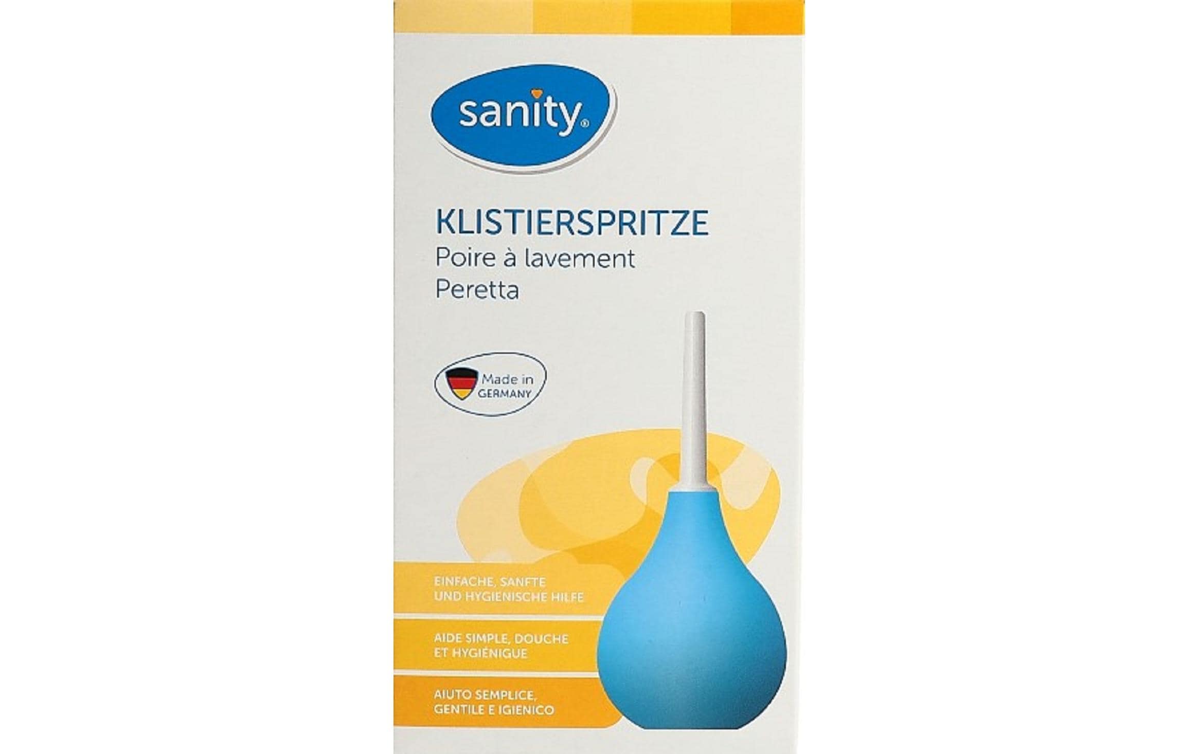 Sanity Birnspritze 143 ml Gr 7, 2tlg