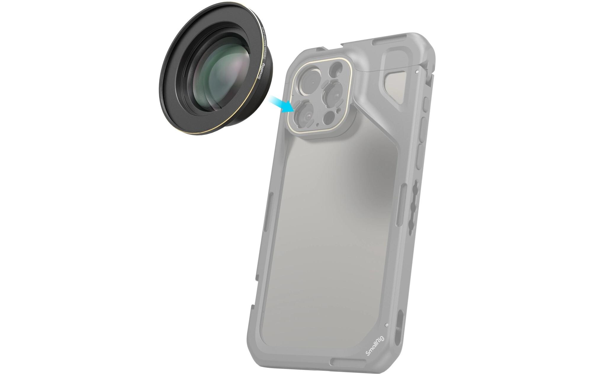 Smallrig 75mm Makro-Objektiv für Mobiltelefon (T-Mount)