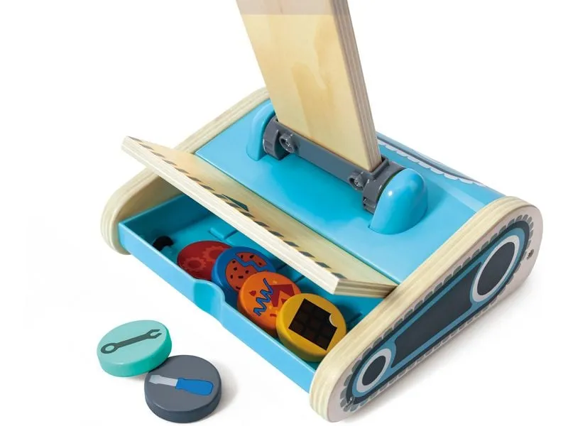 Hape Spiel-Haushaltsgerät Robot Vacuum Staubsauger Hape Spiel-Haushaltsgerät Robot Vacuum Staubsauger