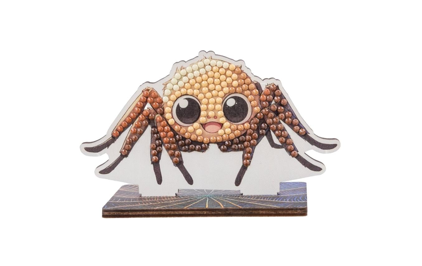 CRAFT Buddy Bastelset Spider Crystal Art Wildlife Buddies CRAFT Buddy Bastelset Spider Crystal Art Wildlife Buddies