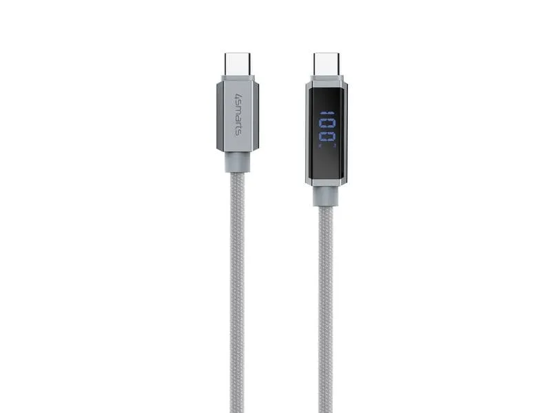 4smarts USB 2.0-Kabel USB-C DigitCord 100W USB C - USB C 1.5 m
