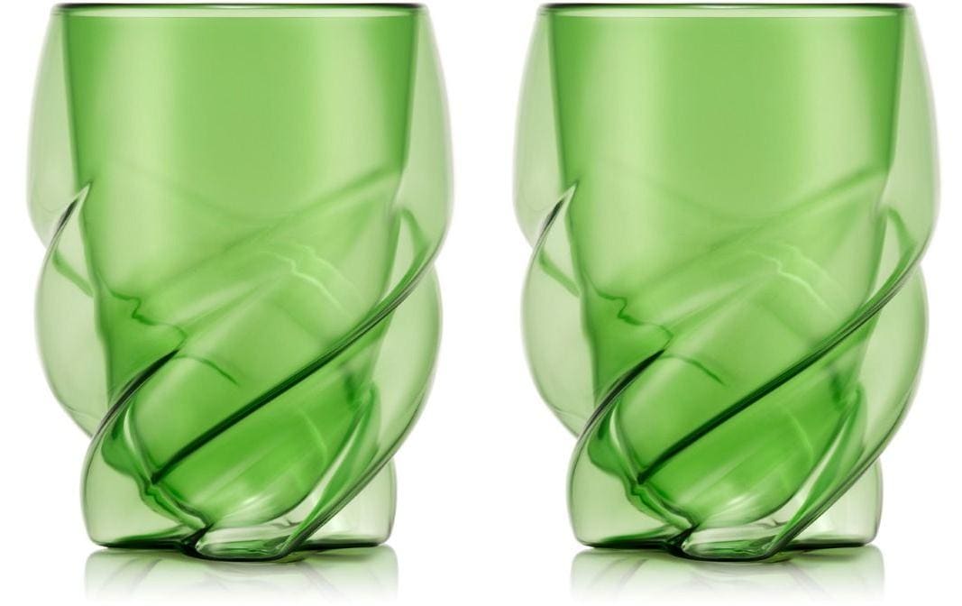 Bodum Pavina Paris Doppelwandgläser 270 ml, 2 Stück, Grün