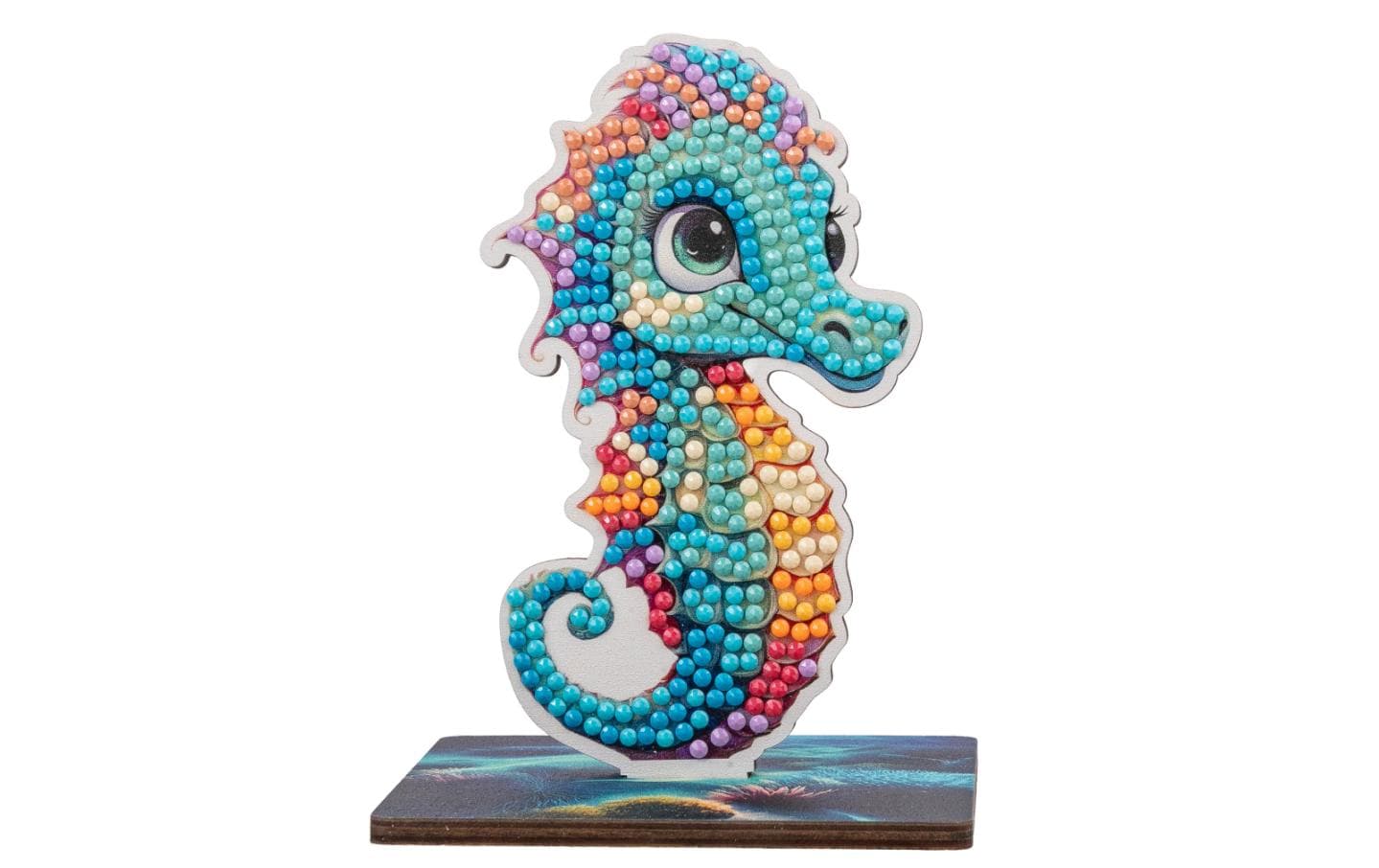 CRAFT Buddy Bastelset Seahorse Crystal Art Wildlife Buddies CRAFT Buddy Bastelset Seahorse Crystal Art Wildlife Buddies