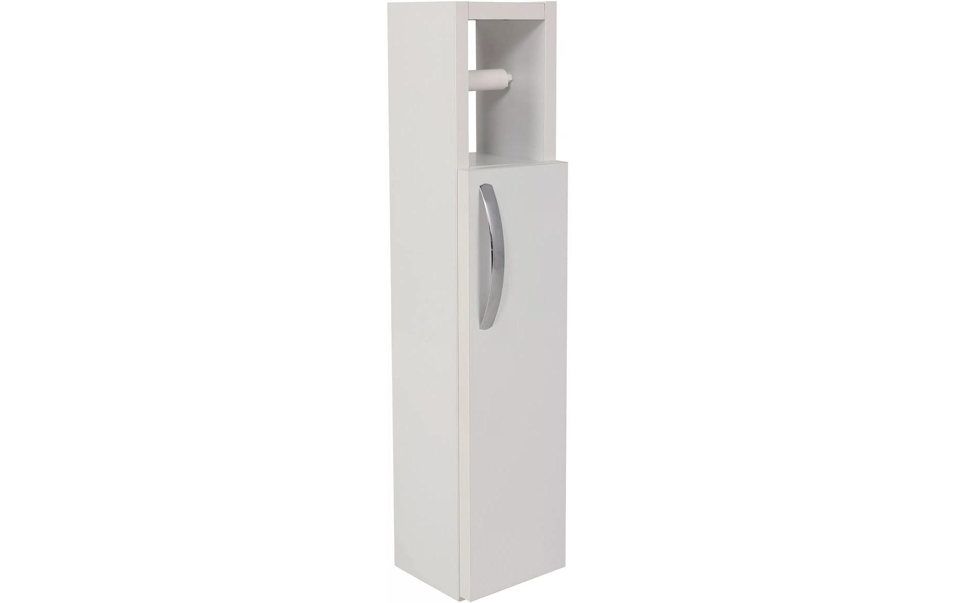 Woody Fashion Badezimmerregal Star 15 x 65 x 12 cm, Weiss