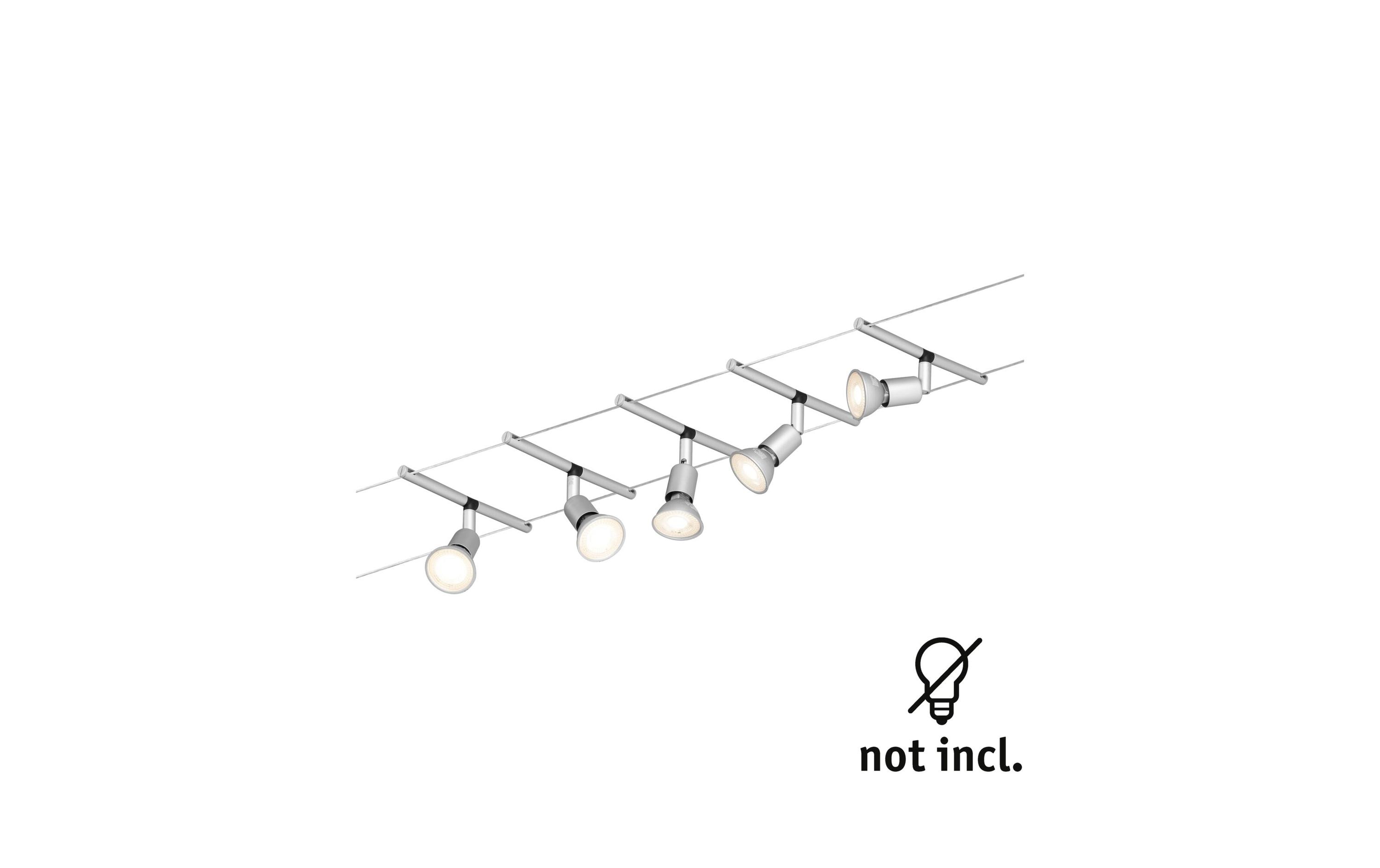 Paulmann Seilsystem Spice SaltLED Basisset GU5.3 max. 5 x 10 W
