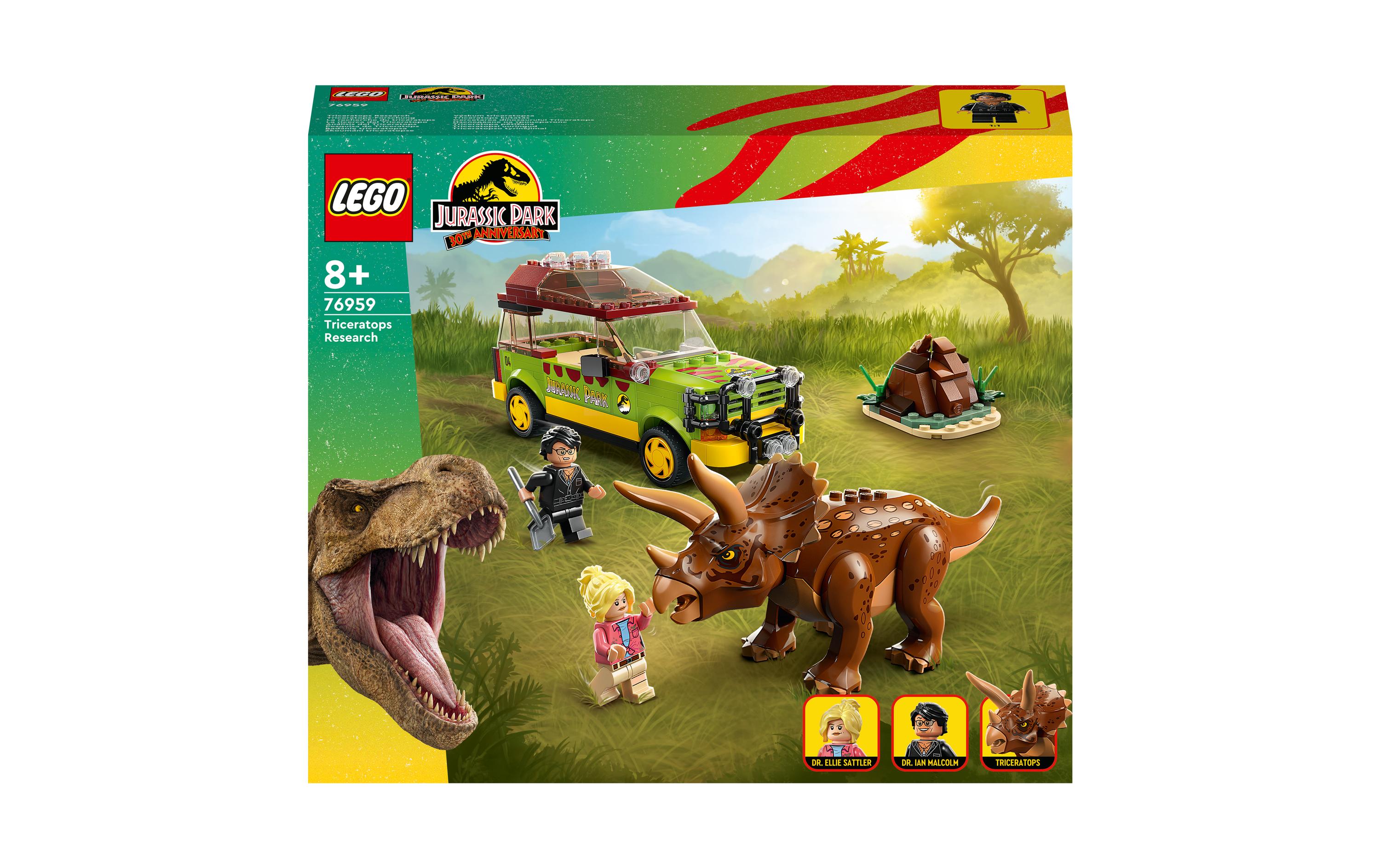 LEGO® Jurassic World Triceratops-Forschung 76959