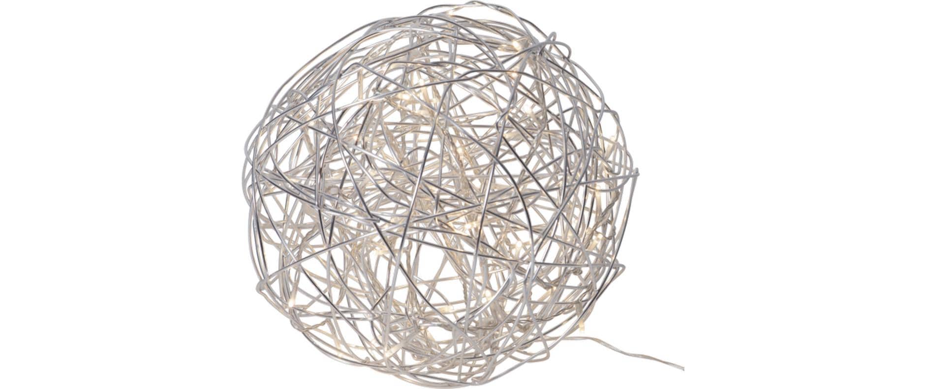 Star Trading Gartenlicht Outdoor Dekoration Trassel Warmweiss, 50 LED