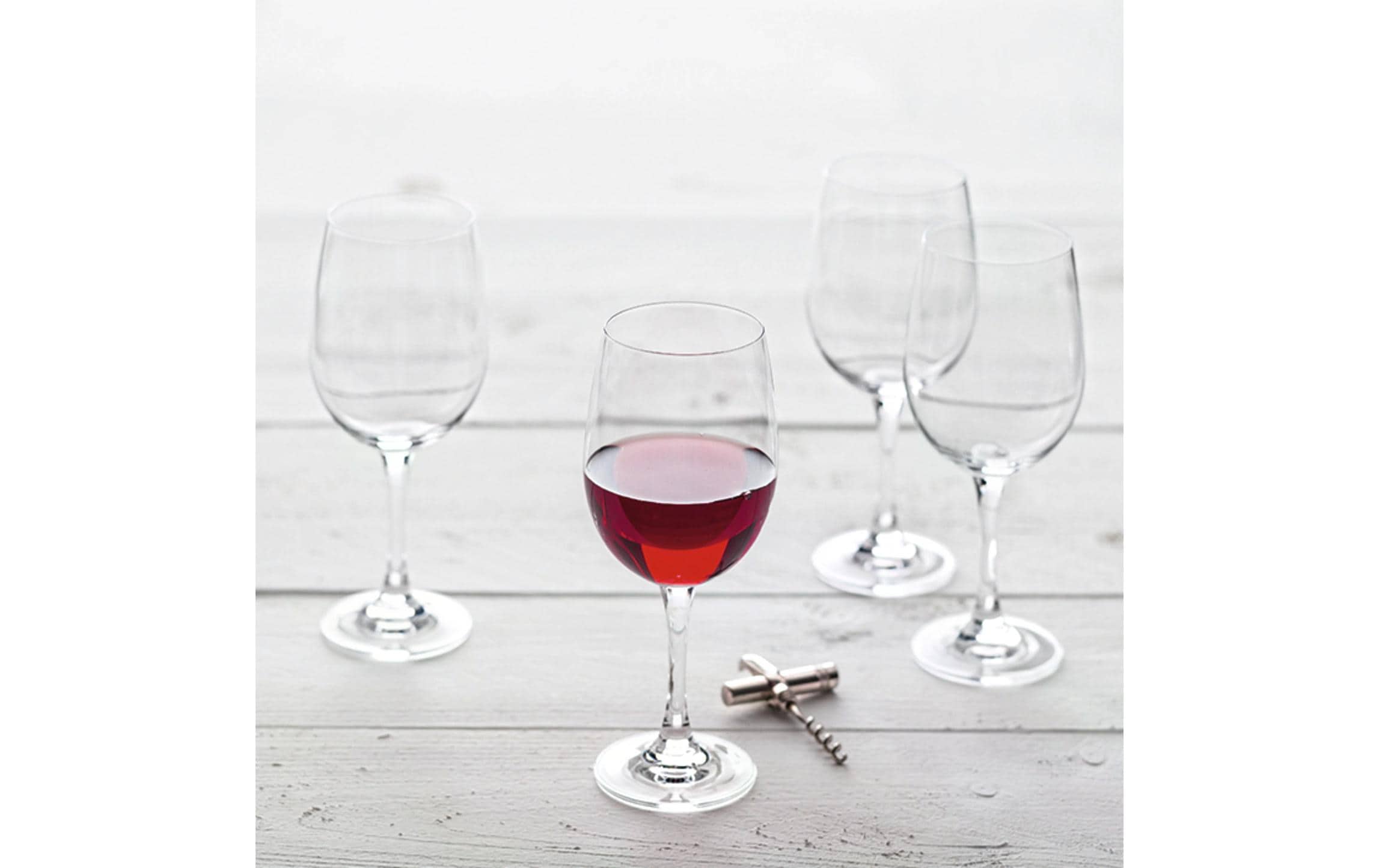 Montana Rotweinglas First+ 420 ml, 6 Stück, Transparent