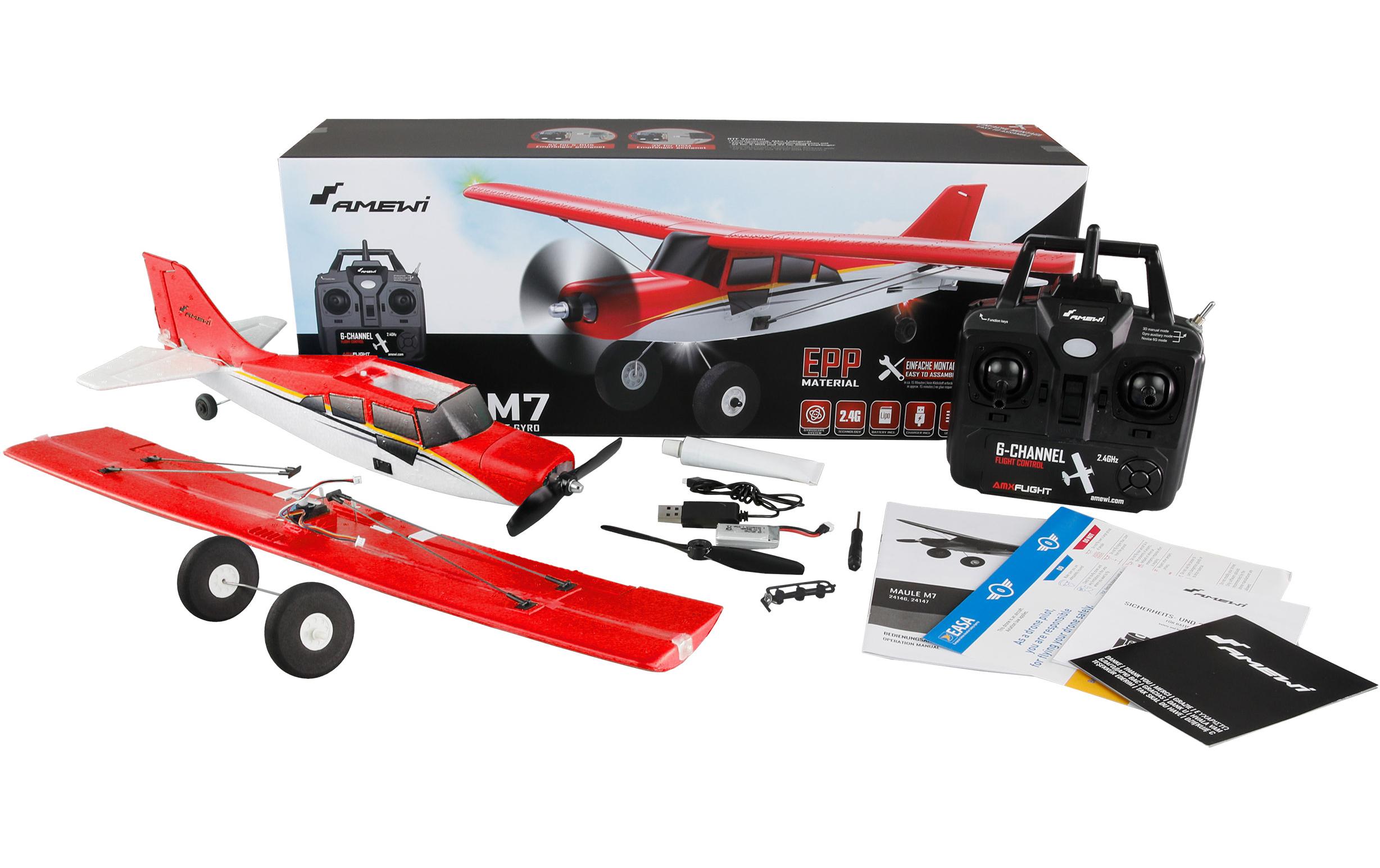 Amewi Motorflugzeug Maule M7 3D/6G Gyro 4 Kanal, 510 mm Amewi Motorflugzeug Maule M7 3D/6G Gyro 4 Kanal, 510 mm