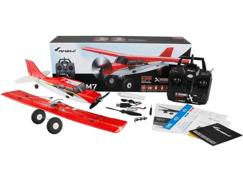 Amewi Motorflugzeug Maule M7 3D/6G Gyro 4 Kanal, 510 mm