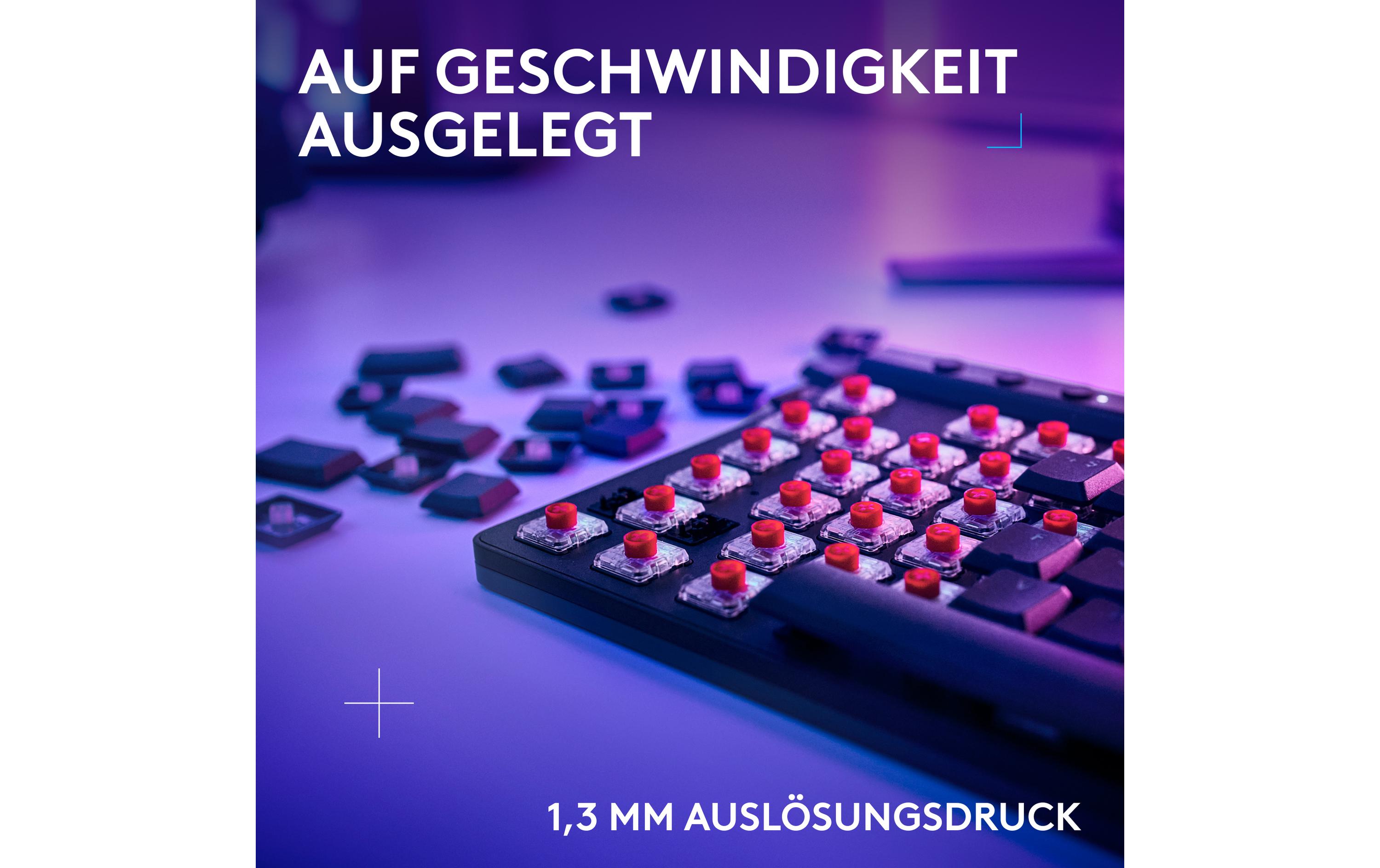 Logitech Gaming-Tastatur G515 Lightspeed TKL Schwarz