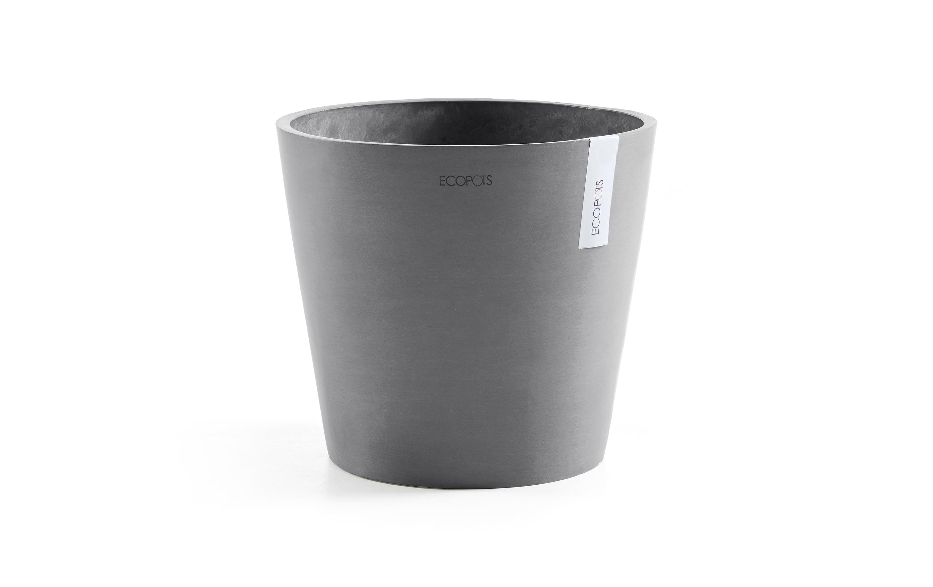 Ecopots Pflanzentopf Amsterdam 20 Grau