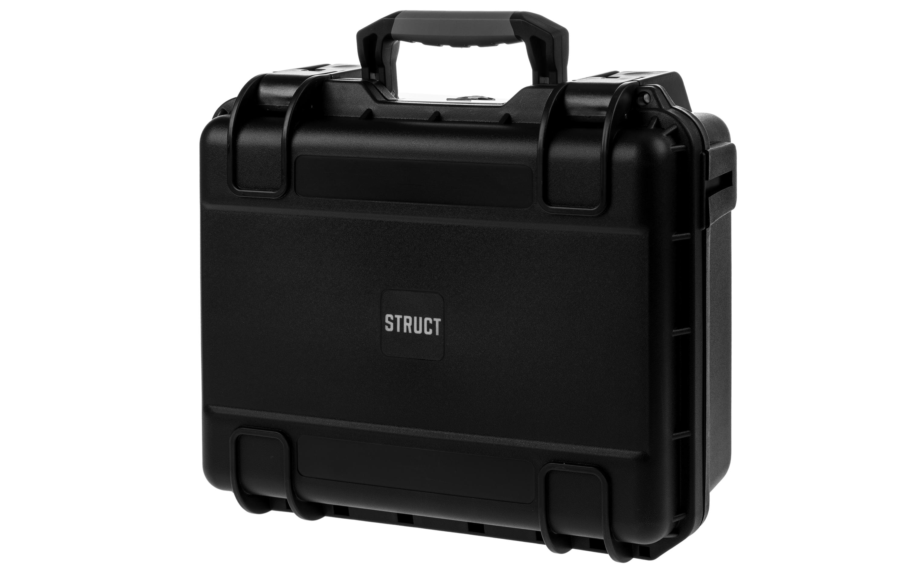 STRUCT Schutzkoffer mit Schaumstoffeinlage, 8.4 l, Schwarz STRUCT Schutzkoffer mit Schaumstoffeinlage, 8.4 l, Schwarz