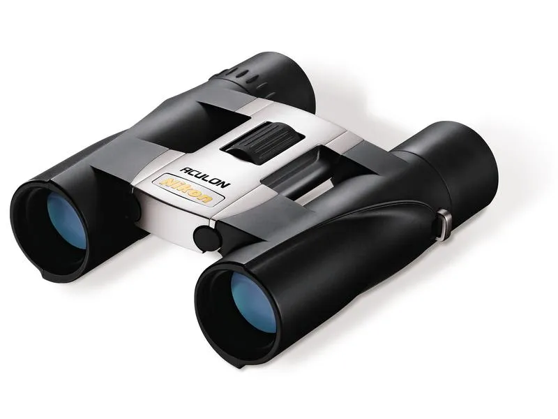 Nikon Fernglas Aculon A30 10x25 Schwarz/Silber