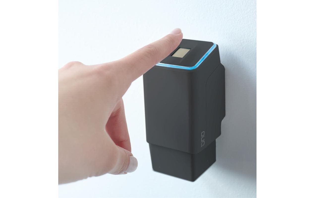 ekey uno Funk Fingerabdruck Sensor mit Akku für Eqiva Türöffner