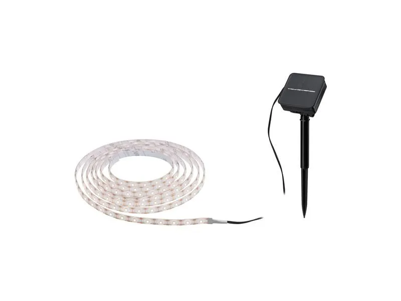 Paulmann LED Stripe Solar 3 m Dämmerungssensor und Akku Paulmann LED Stripe Solar 3 m Dämmerungssensor und Akku